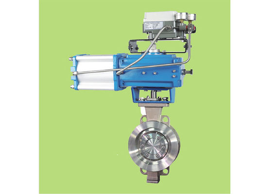 중국 조정가능한 기계 사용 통제 벨브, 압축 공기를 넣은 환기 나비 벨브 안전 협력 업체